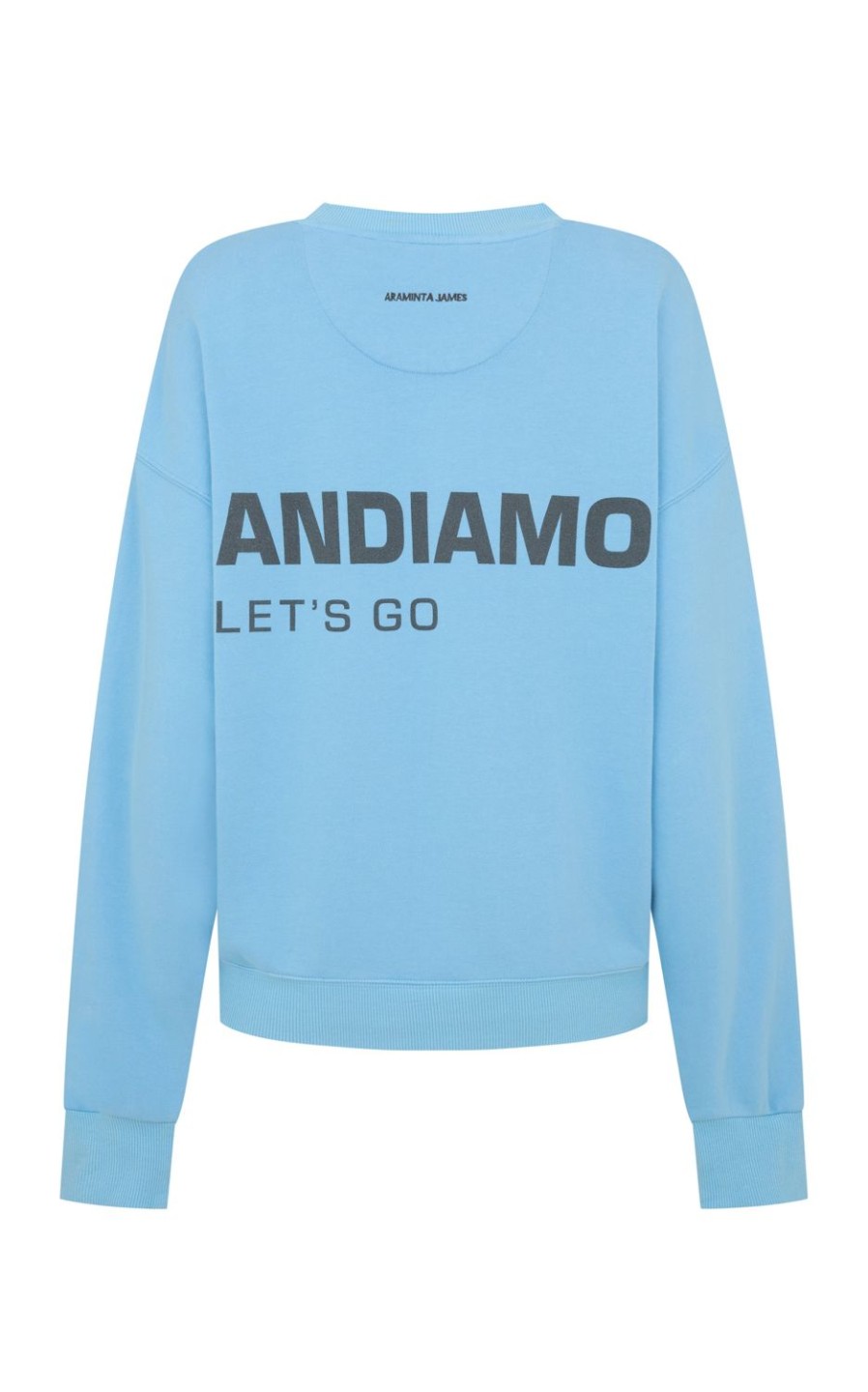 Tops Araminta James | Andiamo Sweatshirt Periwinkle