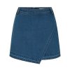 Bottoms Araminta James | Etta Denim Skirt Dark Blue