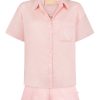 Sets Araminta James | Cove Linen Shirt Set Dusty Rose