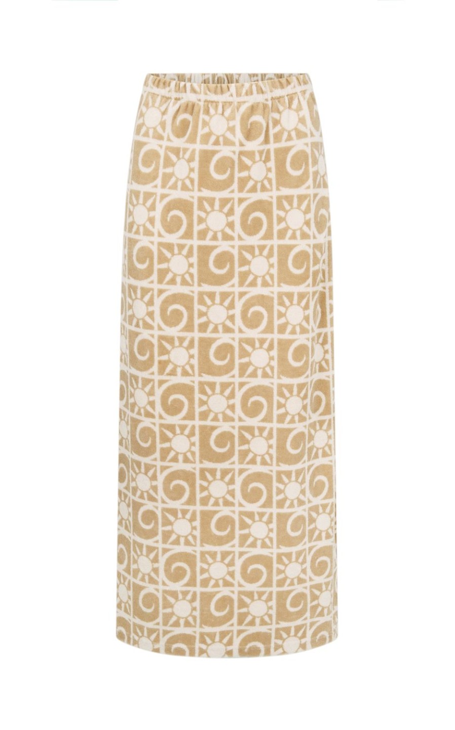 Bottoms Araminta James | Sunseeker Terry Skirt Pecan