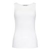 Tops Araminta James | Boatneck Tank Snow