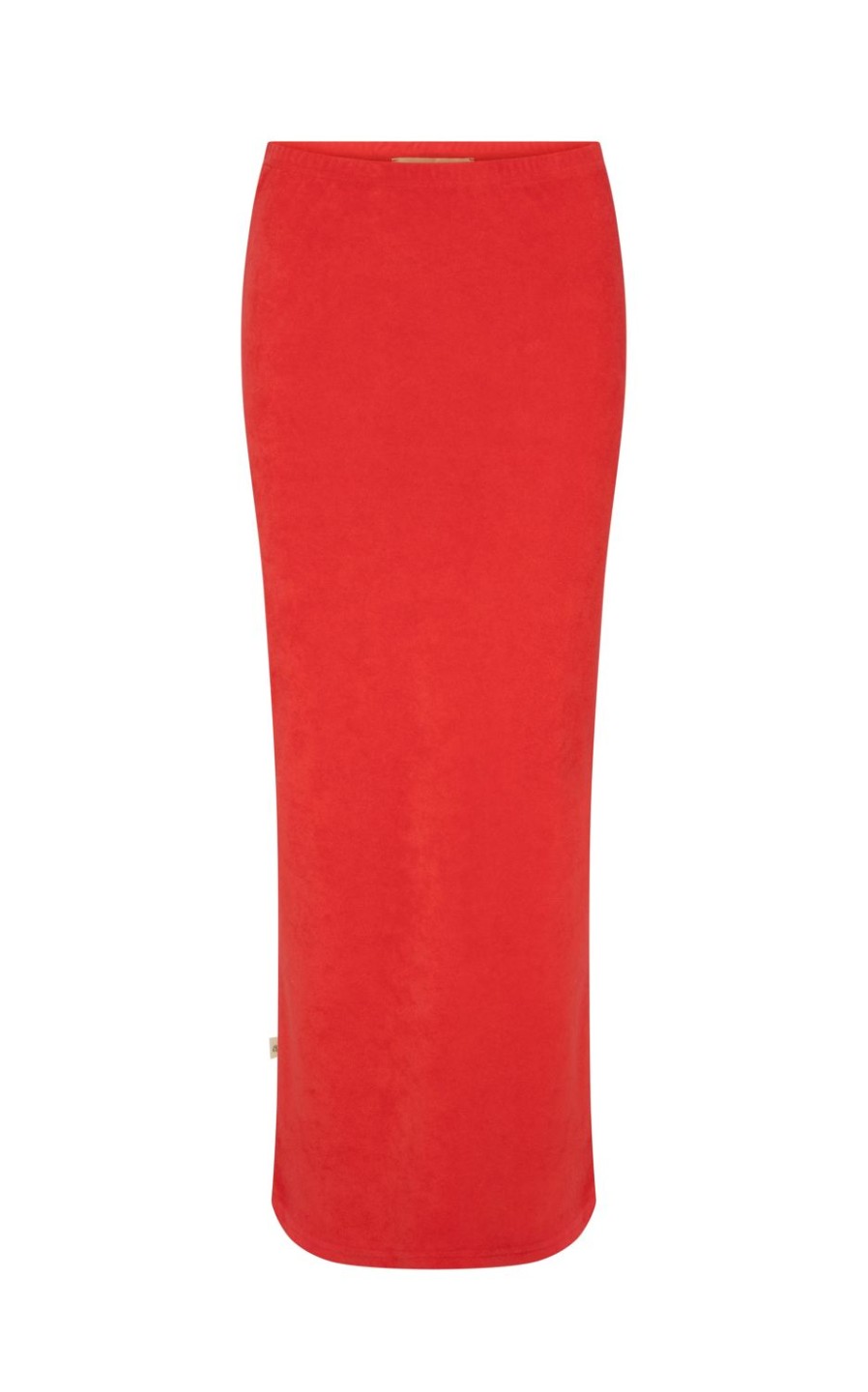 Bottoms Araminta James | Terry Column Skirt Coral