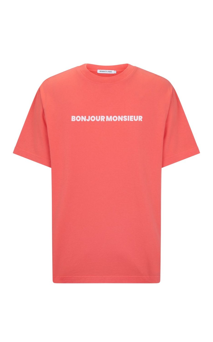 Tops Araminta James | Bonjour Monsieur Tee Coral