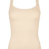 Tops Araminta James | On The Go Rib Tank Sand