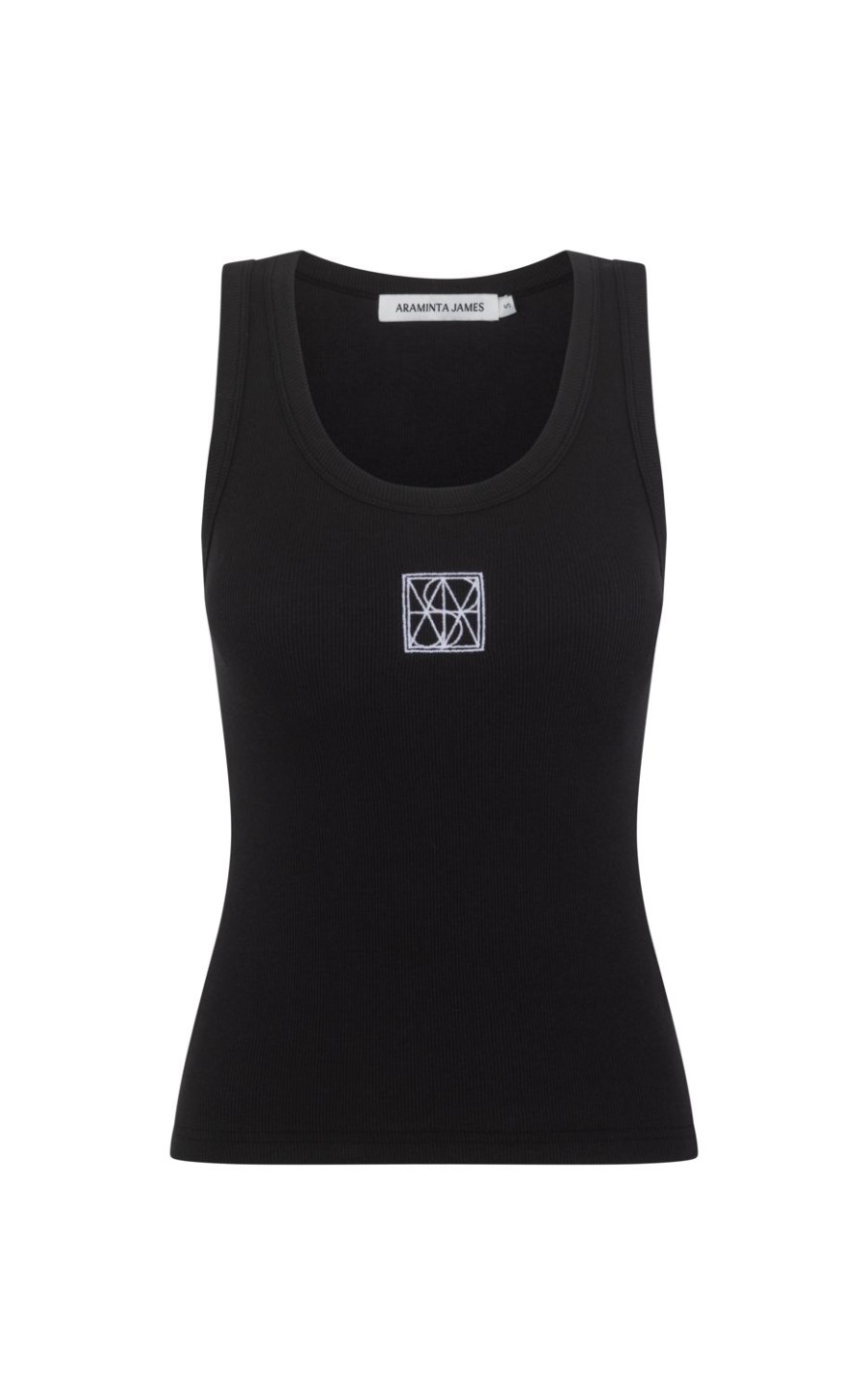 Tops Araminta James | Classic Tank Noir