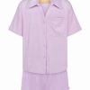 Sets Araminta James | Terry Shirt Set Orchid