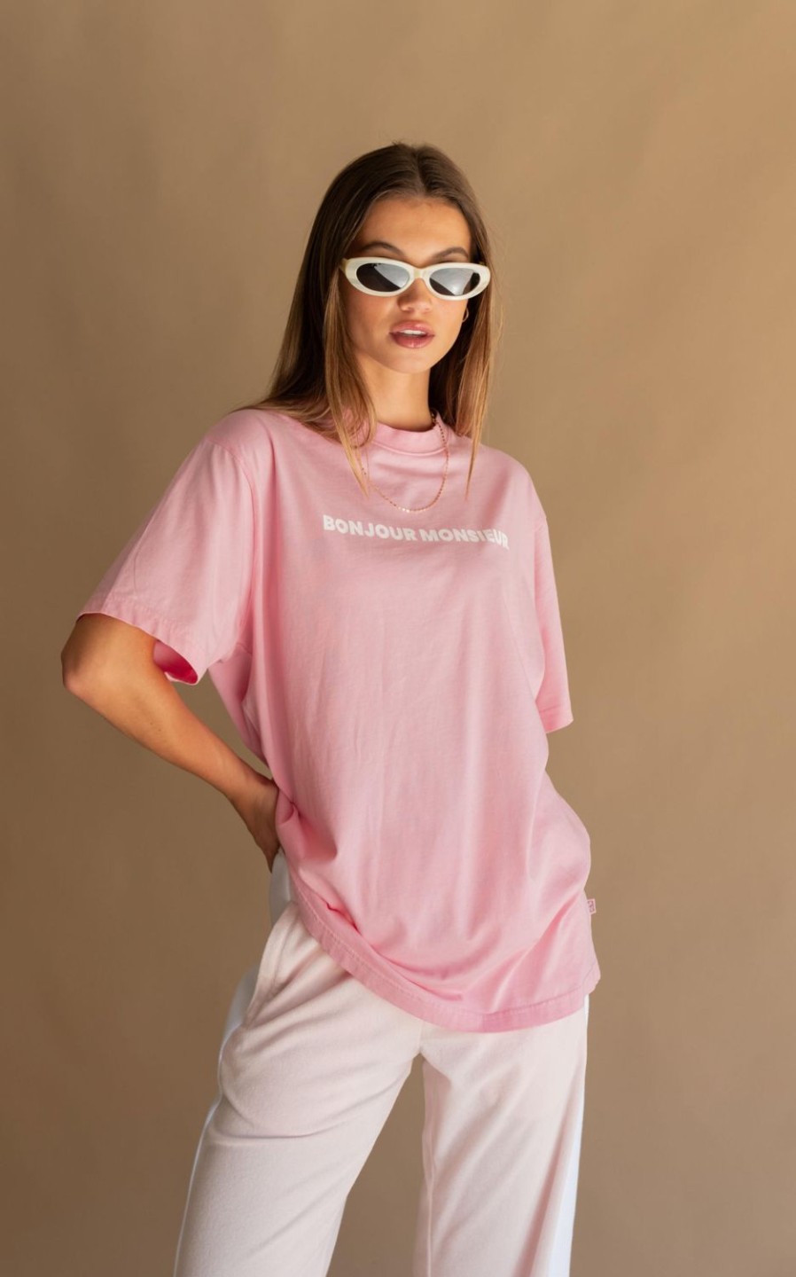 Tops Araminta James | Bonjour Monsieur Tee Peony