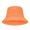 Accessories Araminta James | Wave Terry Bucket Hat Papaya