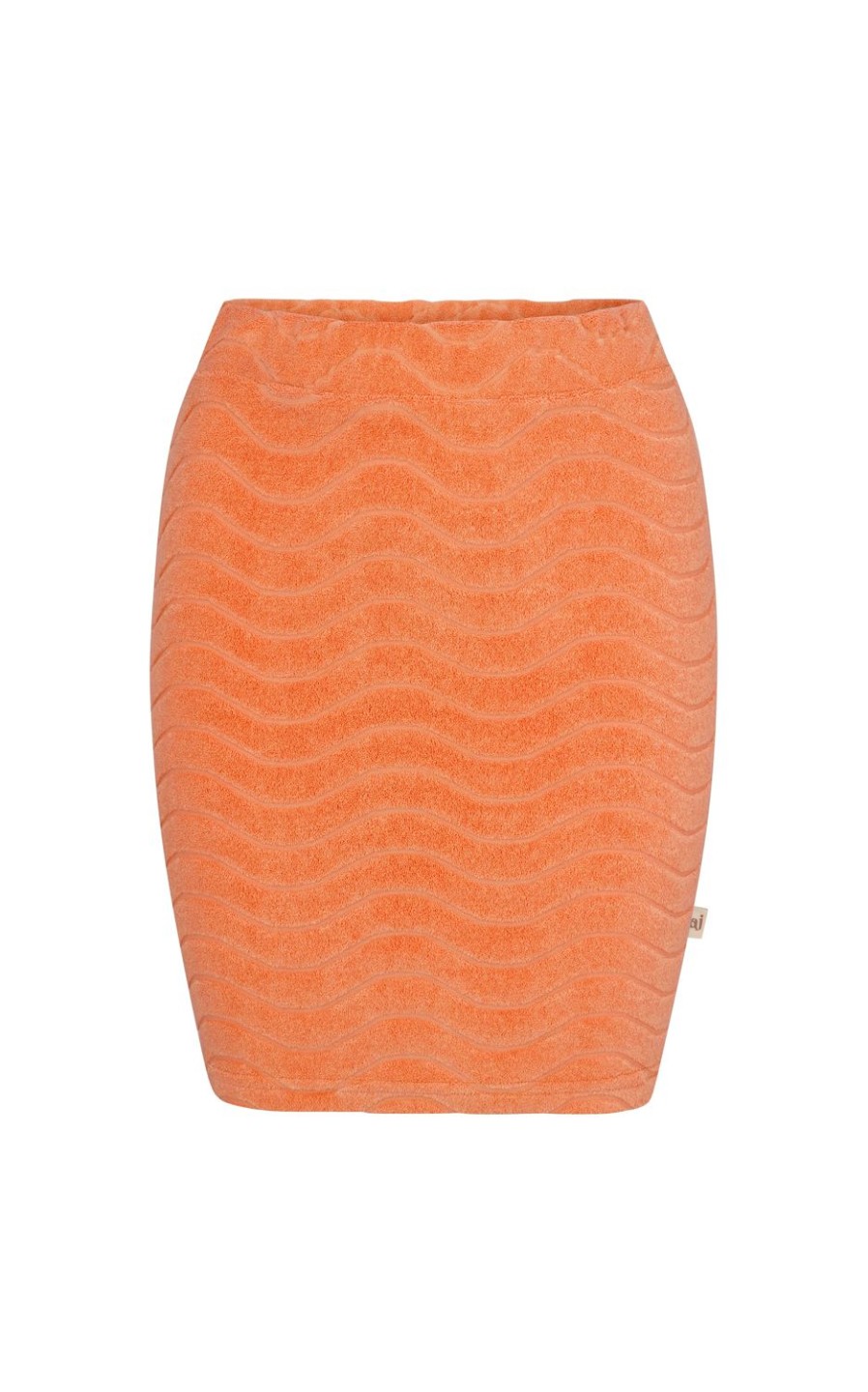 Bottoms Araminta James | Wave Terry Skirt Papaya