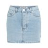 Bottoms Araminta James | Summa Denim Skirt Washed Blue