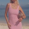 Dresses Araminta James | Terry Diamond Vacay Mini Dress Candy Pink