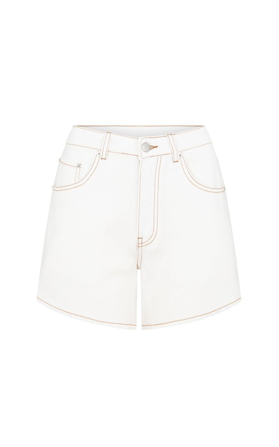 Bottoms Araminta James | Dee Denim Short Coconut