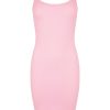 Dresses Araminta James | On The Go Rib Dress Fairy Floss