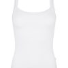 Tops Araminta James | On The Go Rib Tank Snow