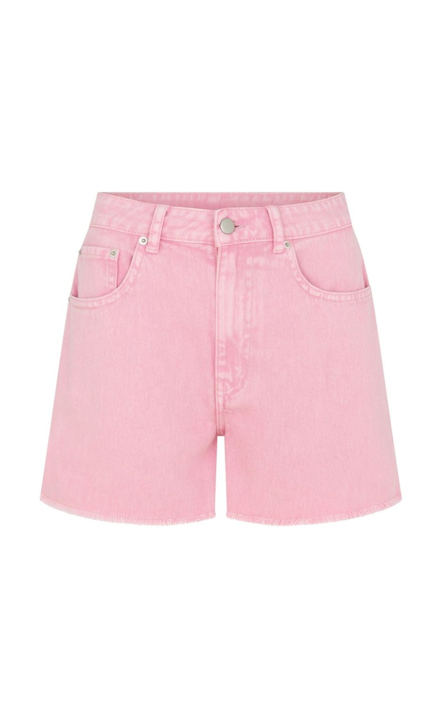 Bottoms Araminta James | Dee Denim Short Acid-Washed Peony